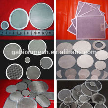 Cheap stainless steel filter piece/plain weave stainless steel filters in Anping